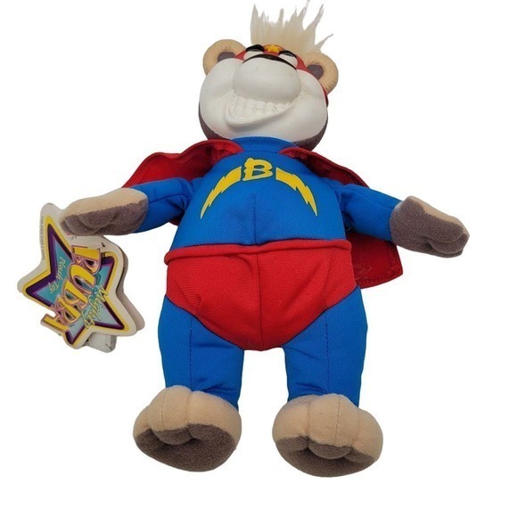 Vintage Mattel 90's Mighty Bubba Talking Plush Toy - Picture 4 of 10